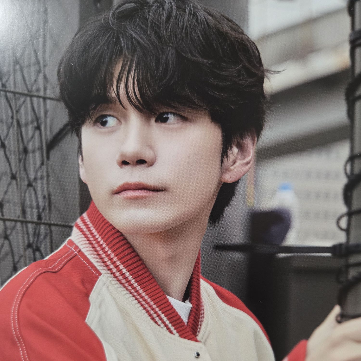 A moment captured by Ong Seongwu's fan