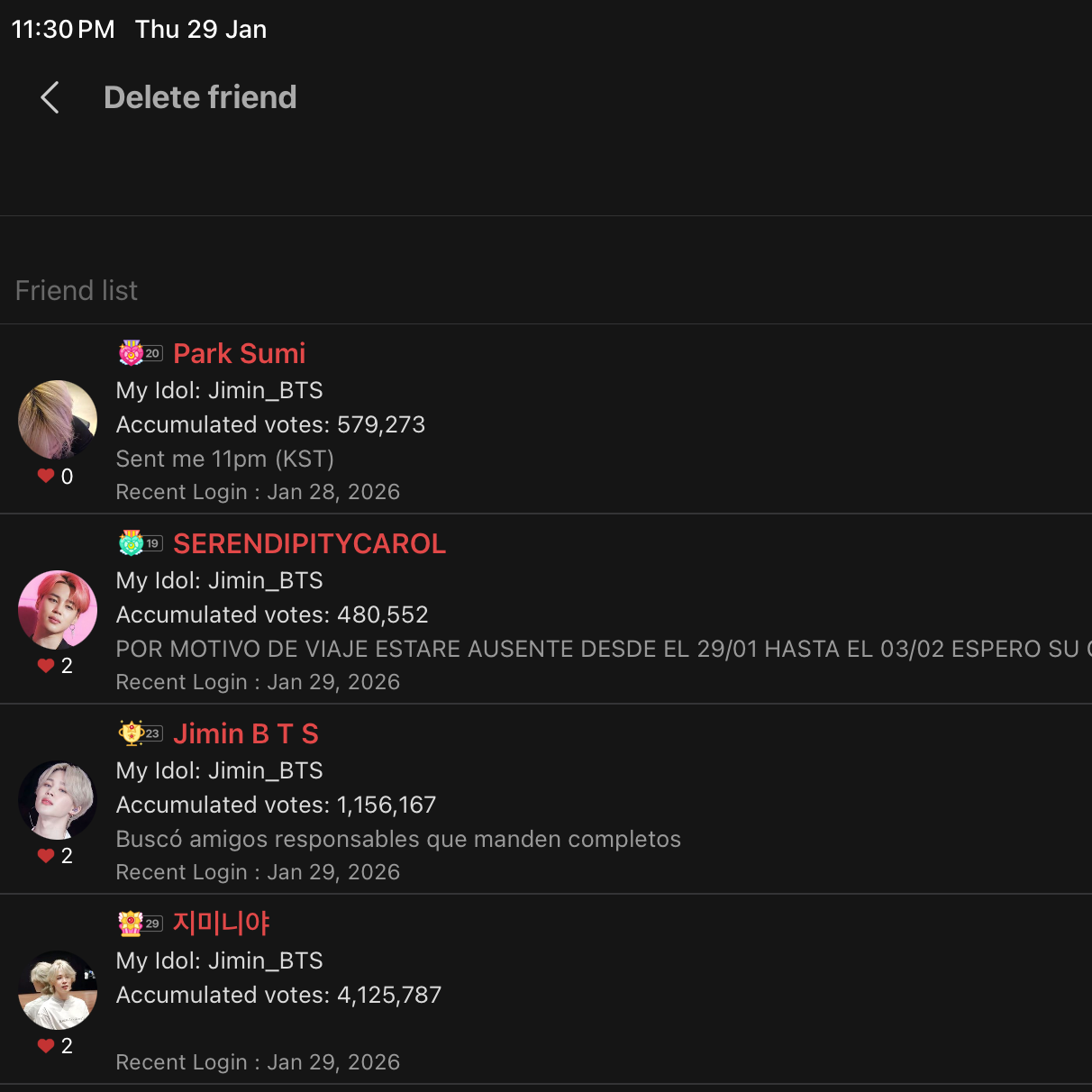 ジミン (BTS)ファンが撮った瞬間