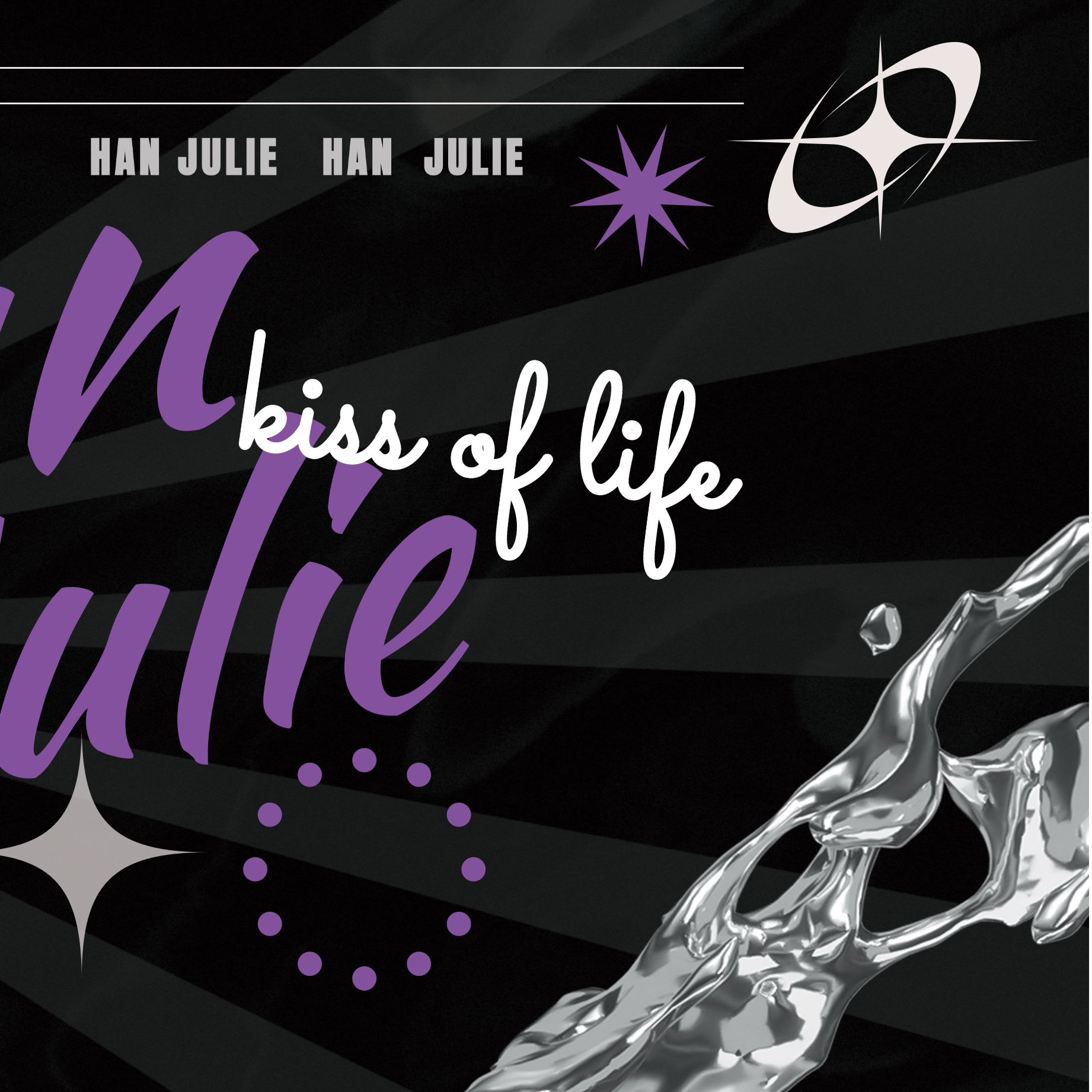 A moment captured by Julie (KISS OF LIFE)'s fan