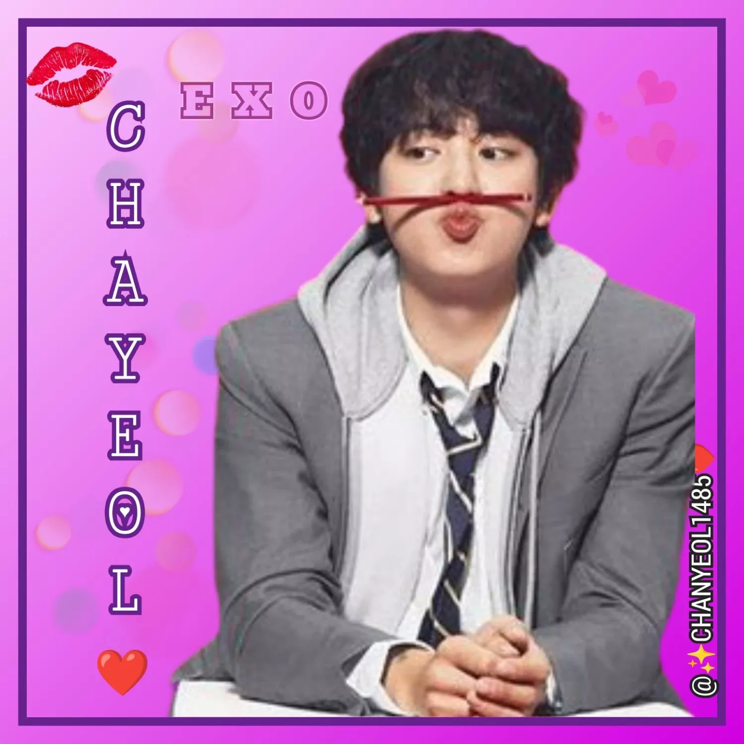 찬열 (EXO)의 비하인드 컷