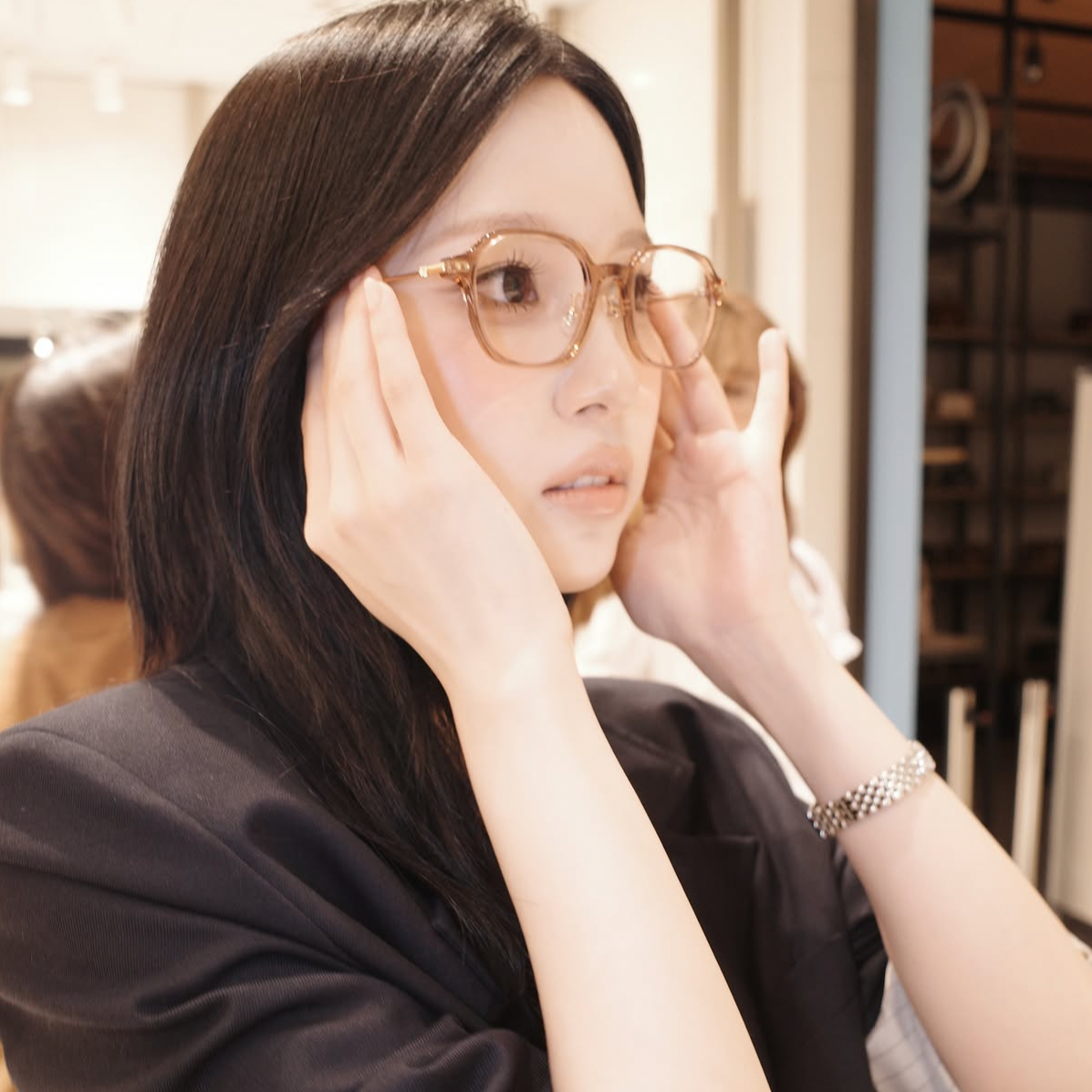 Mina (TWICE)粉絲拍下的瞬間