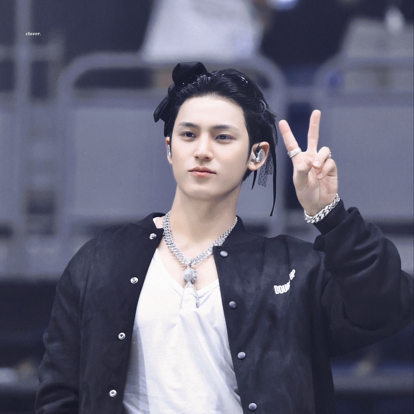 Recent activity shot of Mingyu (SEVENTEEN)