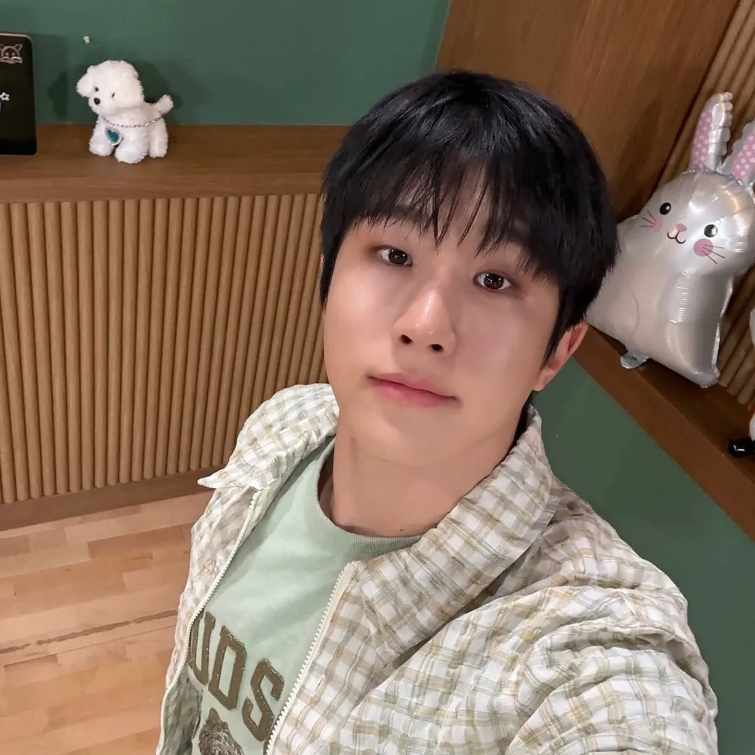 Recent activity shot of Jinjin (ASTRO)