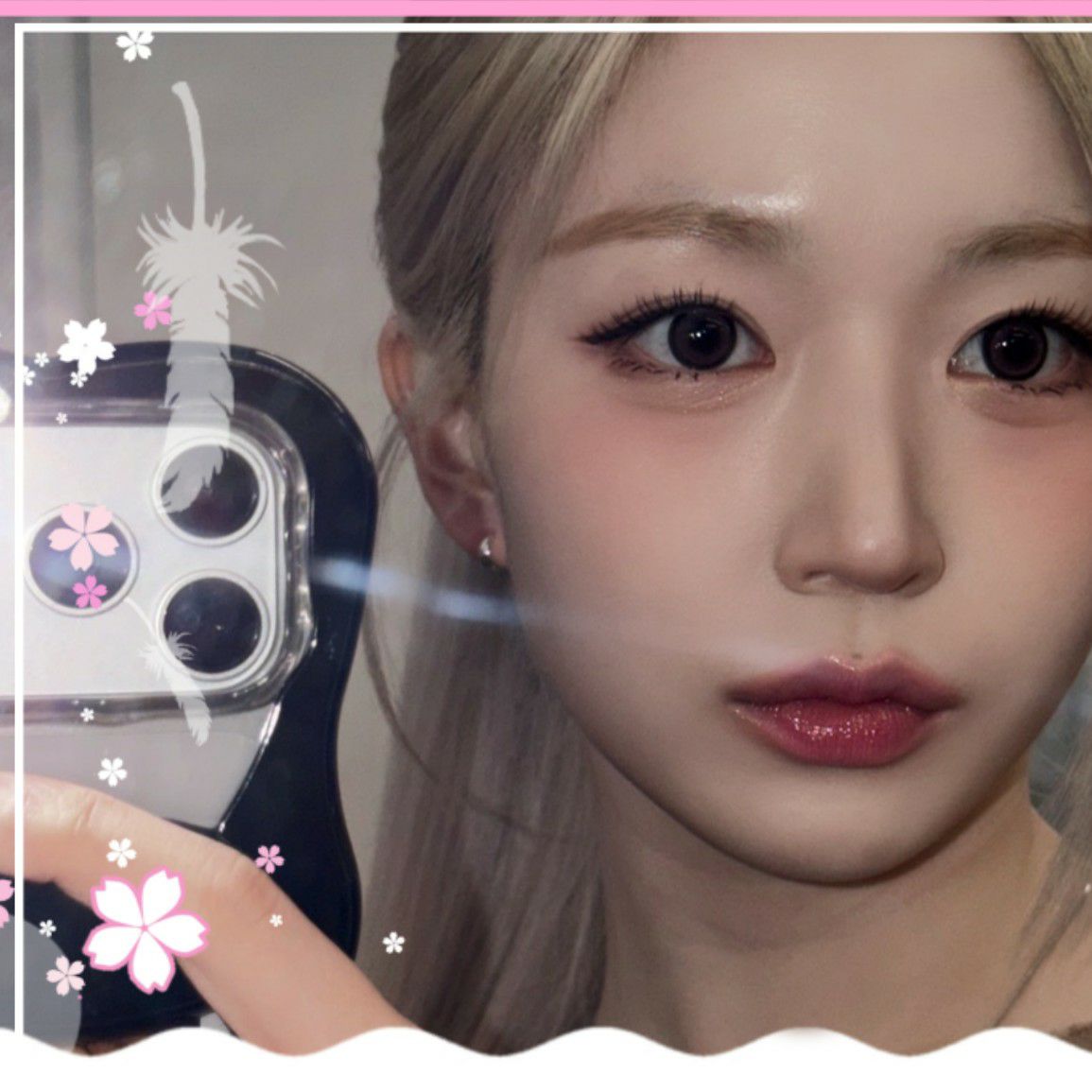 A moment captured by Haewon (NMIXX)'s fan