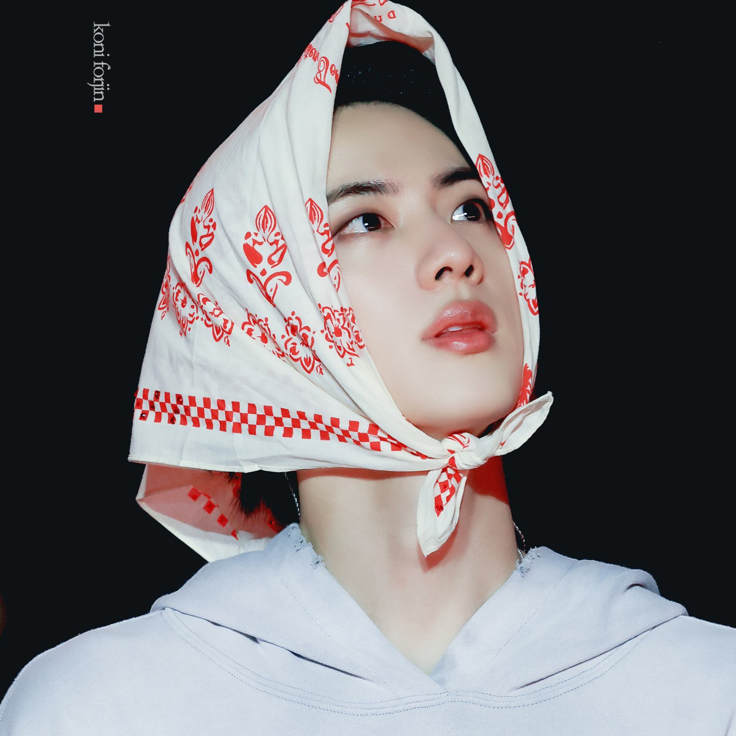 Recent activity shot of Jin (BTS)