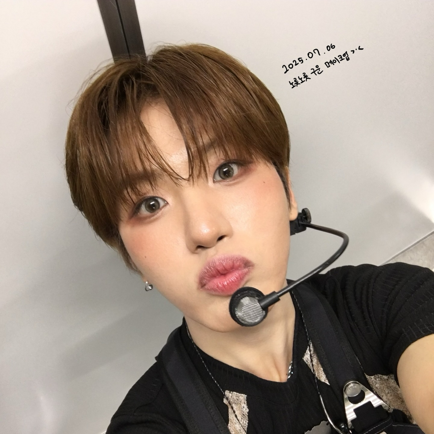 Momen yang diabadikan oleh penggemar Huiwon (n.SSign)