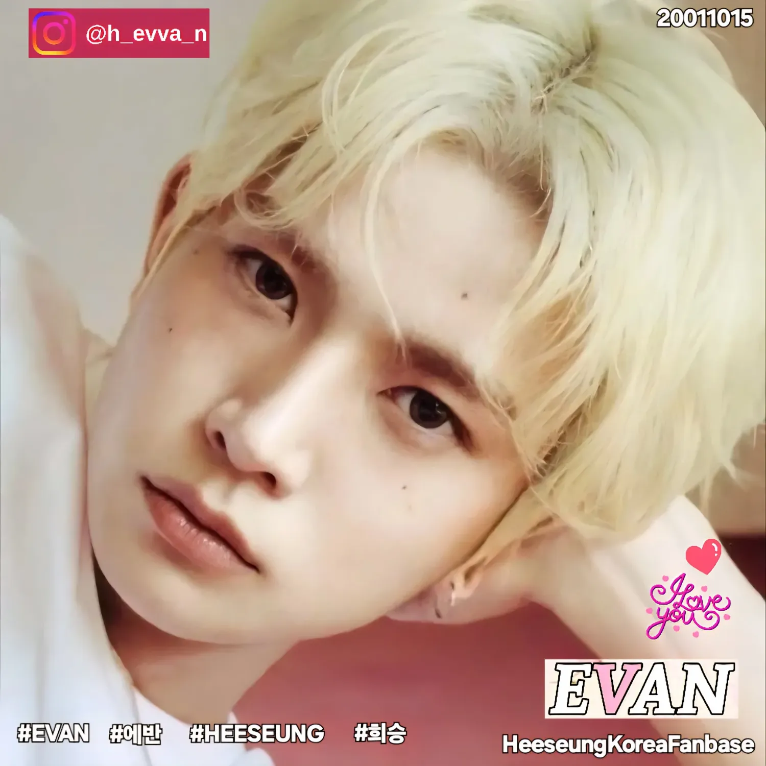 Foto terbaru Evan