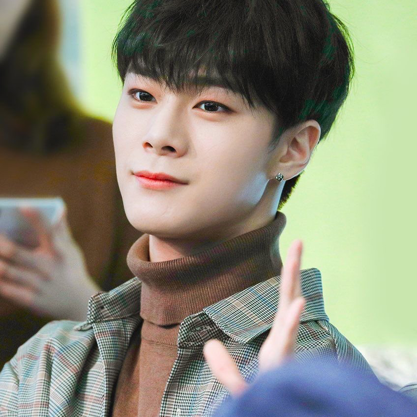 Recent activity shot of Moonbin (ASTRO)