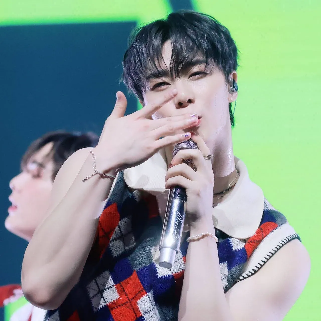 Recent activity shot of Moonbin (ASTRO)