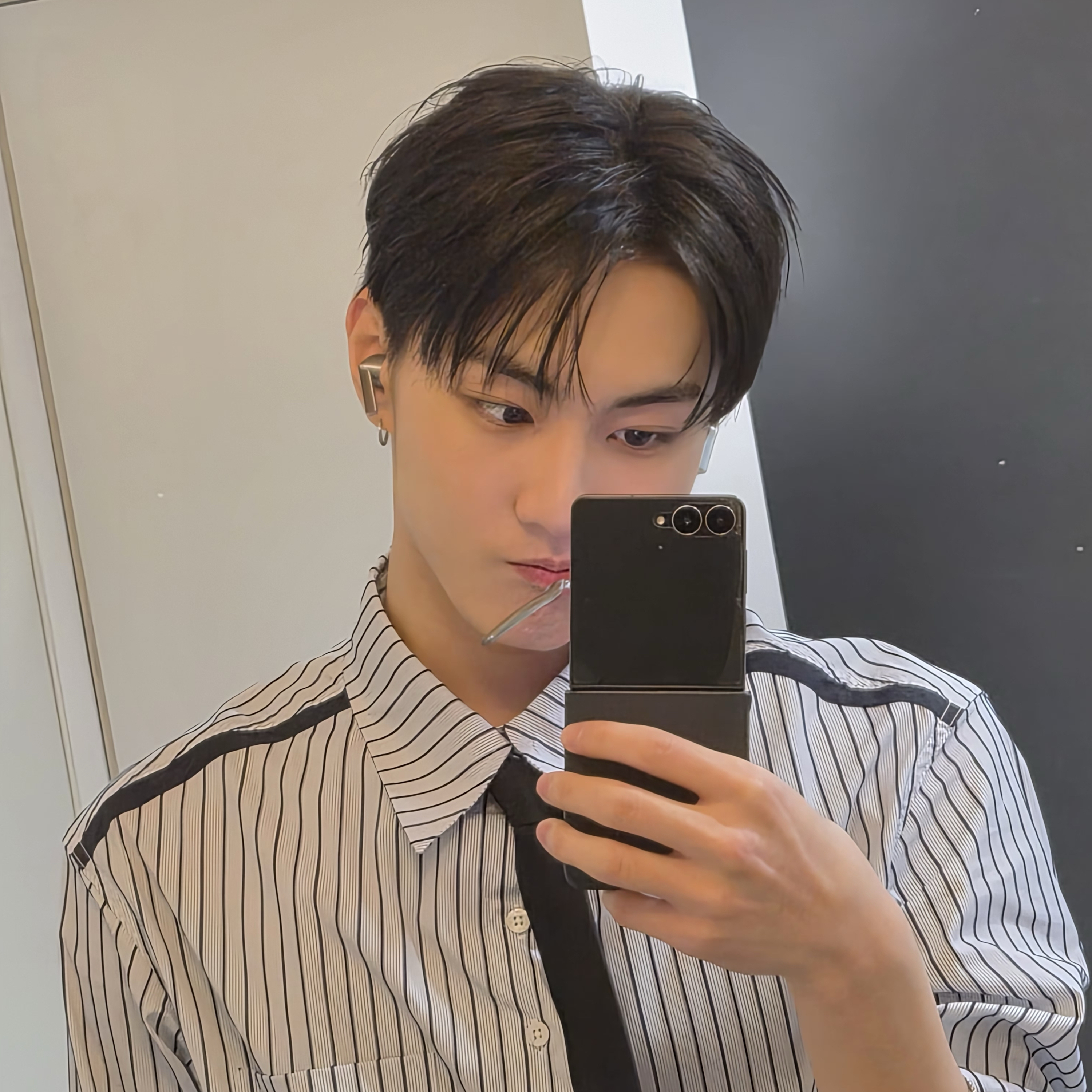 A moment captured by Jungwon (ENHYPEN)'s fan