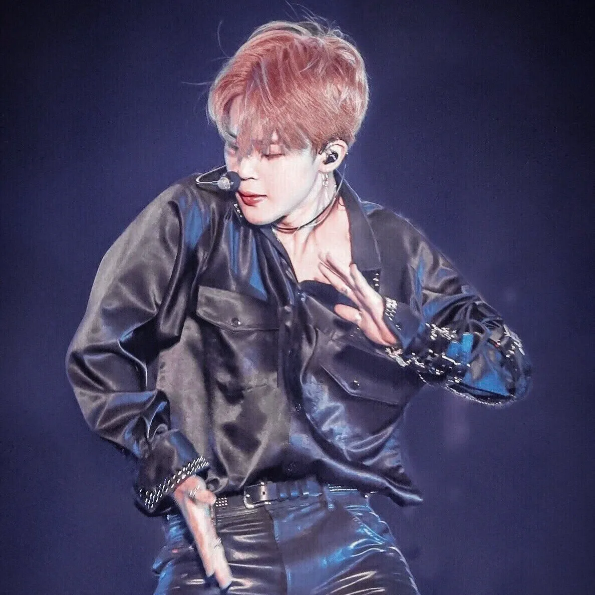A moment captured by Jimin (BTS)'s fan