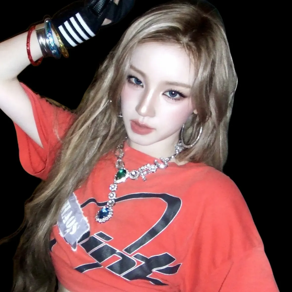 Behind-the-scenes cut of Yuqi (i-dle)