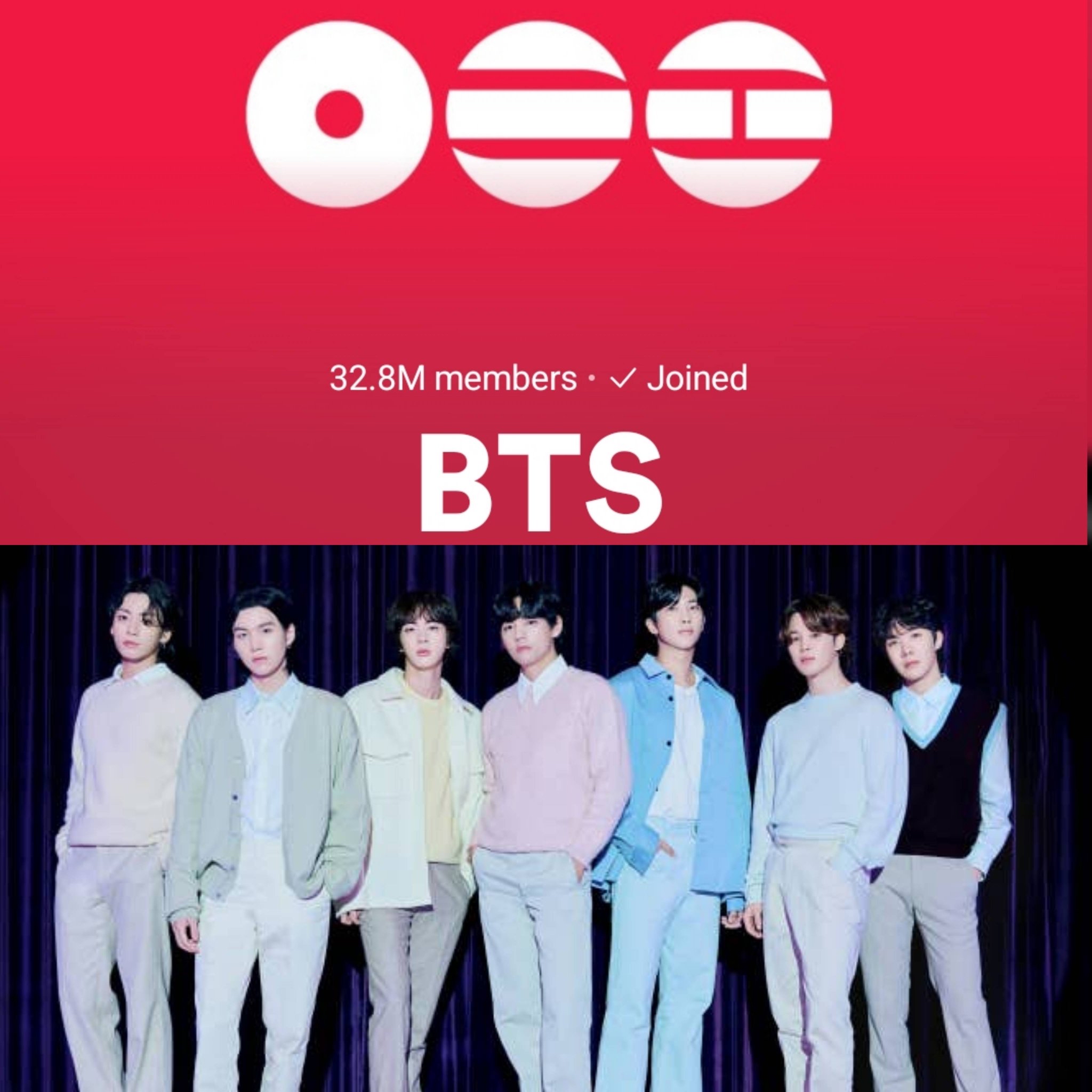 A moment captured by BTS's fan