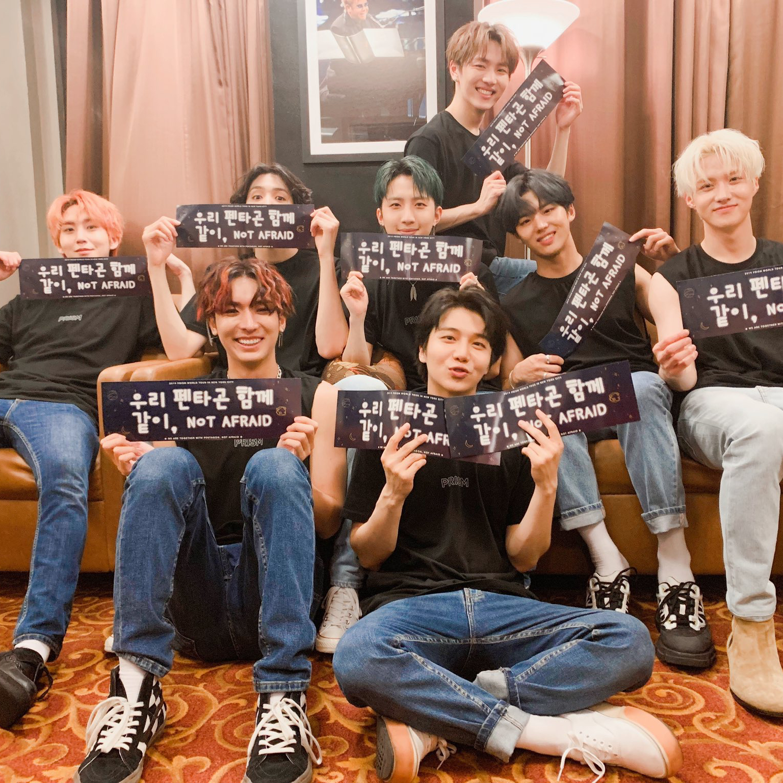 Recent activity shot of PENTAGON