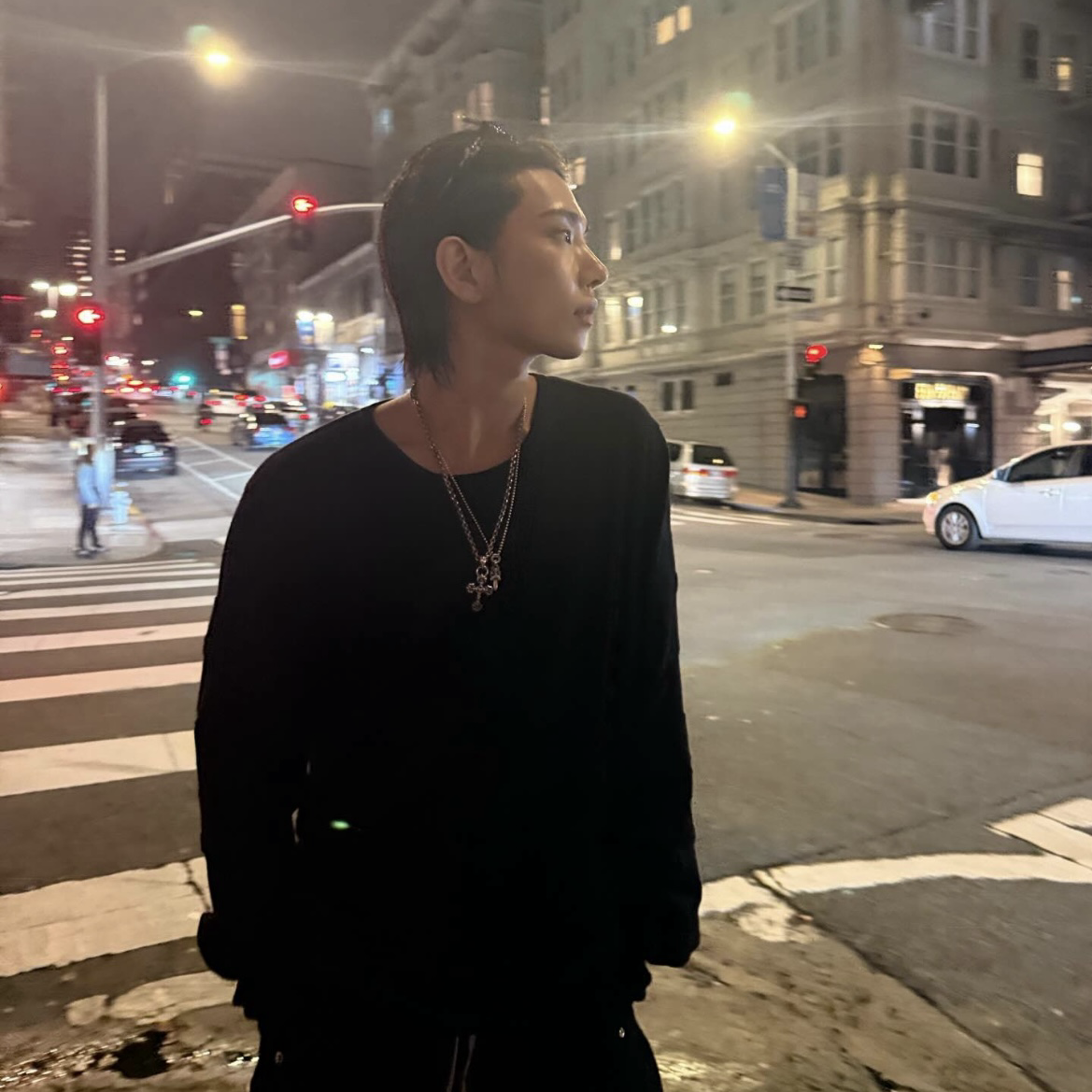 Recent activity shot of Joshua (SEVENTEEN)