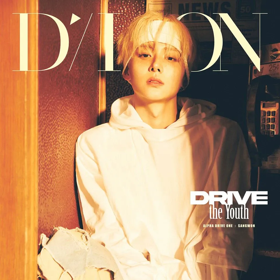 Behind-the-scenes cut of Lee Sangwon (ALPHA DRIVE ONE)