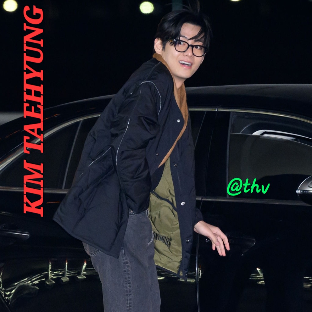 Recent activity shot of V (BTS)