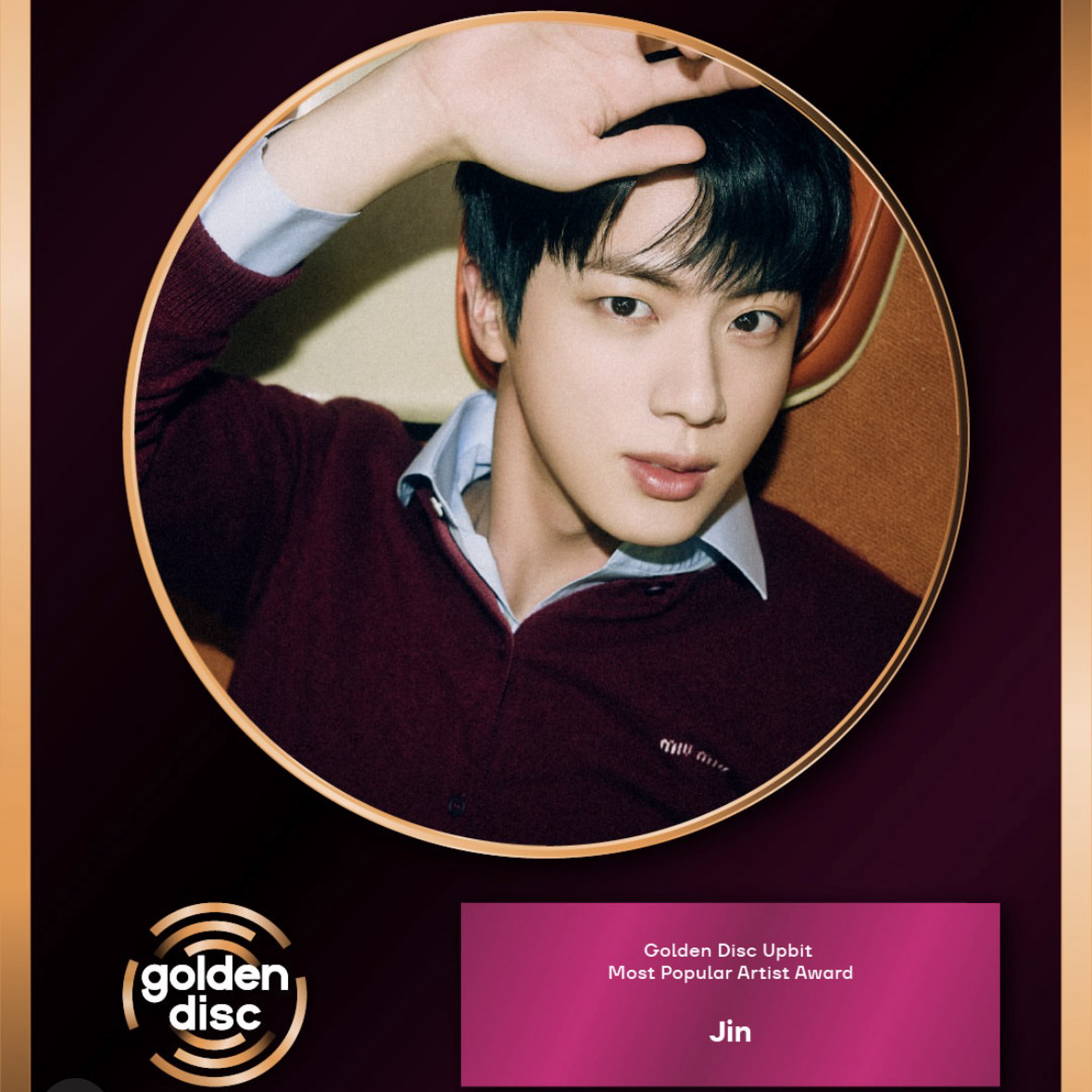 ジン (BTS)の舞台裏ショット