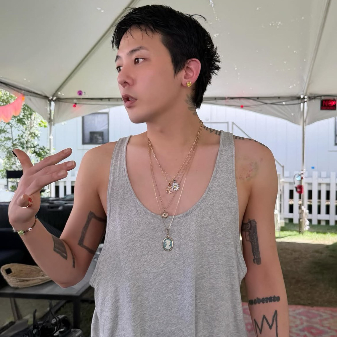 Recent activity shot of G-DRAGON (BIGBANG)