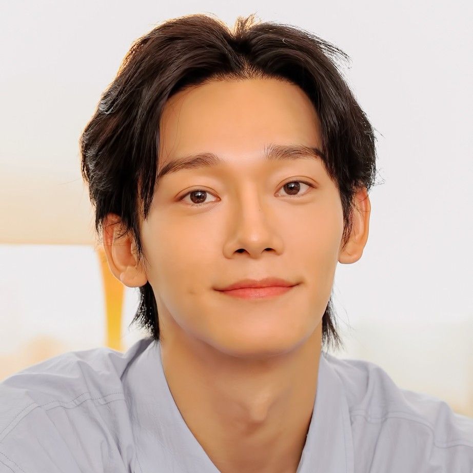 Recent activity shot of Chen (EXO)