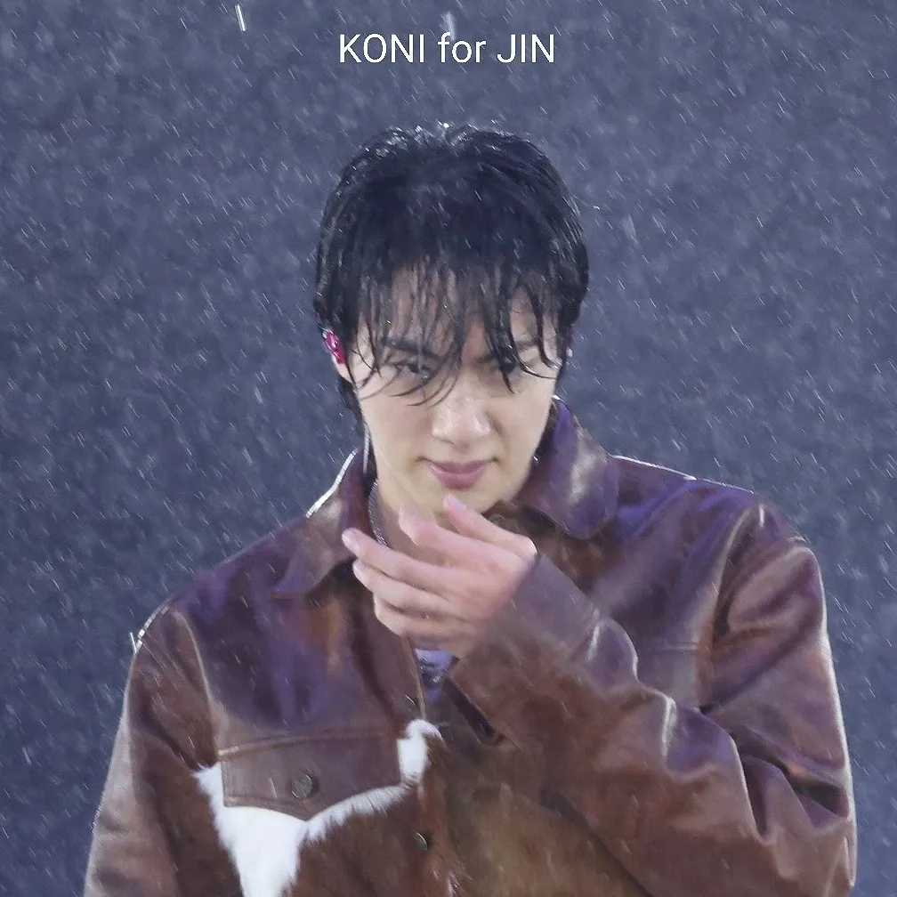 Foto aktivitas terbaru Jin (BTS)