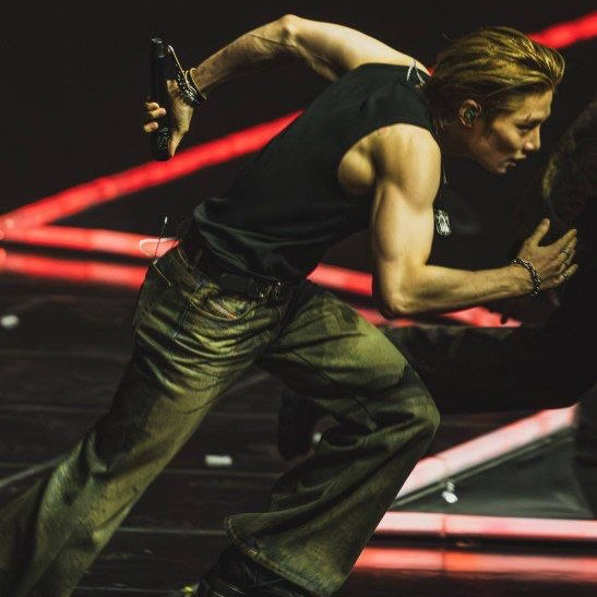 A moment captured by I.N (Stray Kids)'s fan