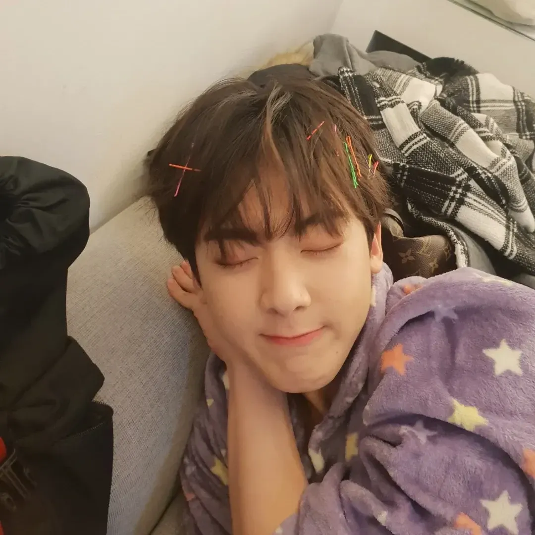 A moment captured by Sanha (ASTRO)'s fan