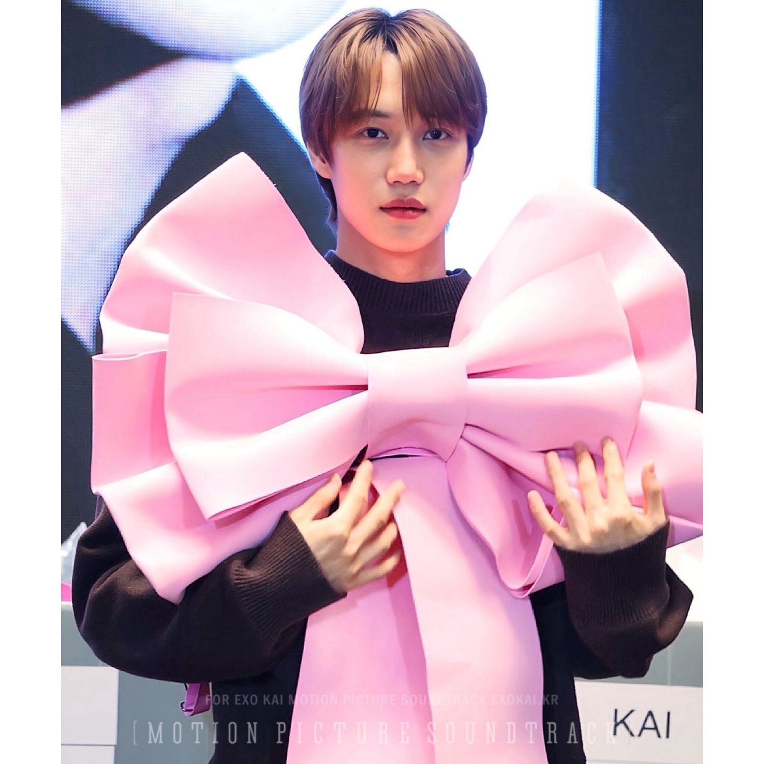 Recent activity shot of Kai (EXO)