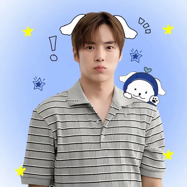 Behind-the-scenes cut of Minhyuk (MONSTA X)