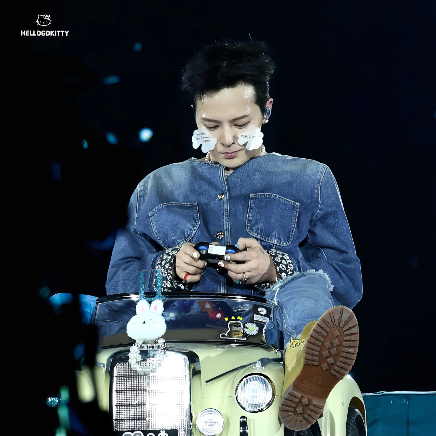 A moment captured by G-DRAGON (BIGBANG)'s fan