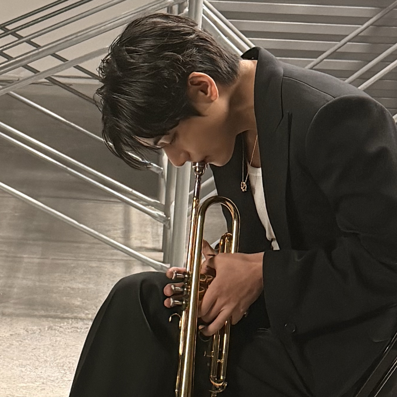 V (防彈少年團)粉絲拍下的瞬間