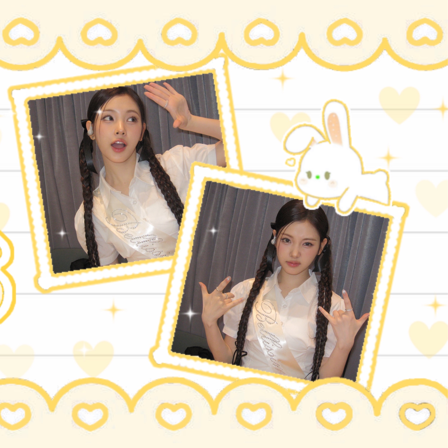 A moment captured by Yihyun (Baby DONT Cry)'s fan