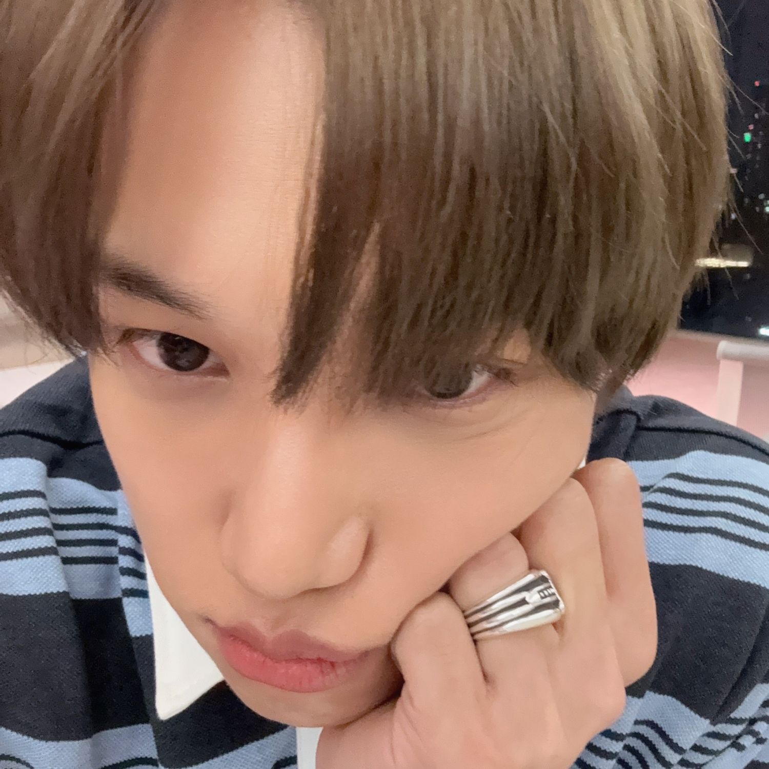 Recent activity shot of Kai (EXO)