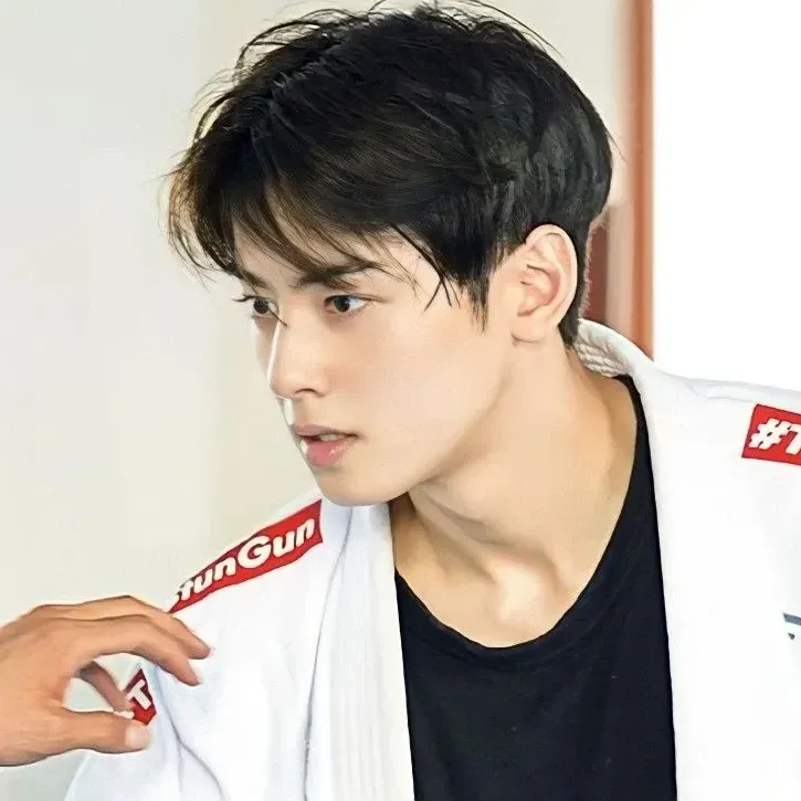 A moment captured by Eunwoo (ASTRO)'s fan