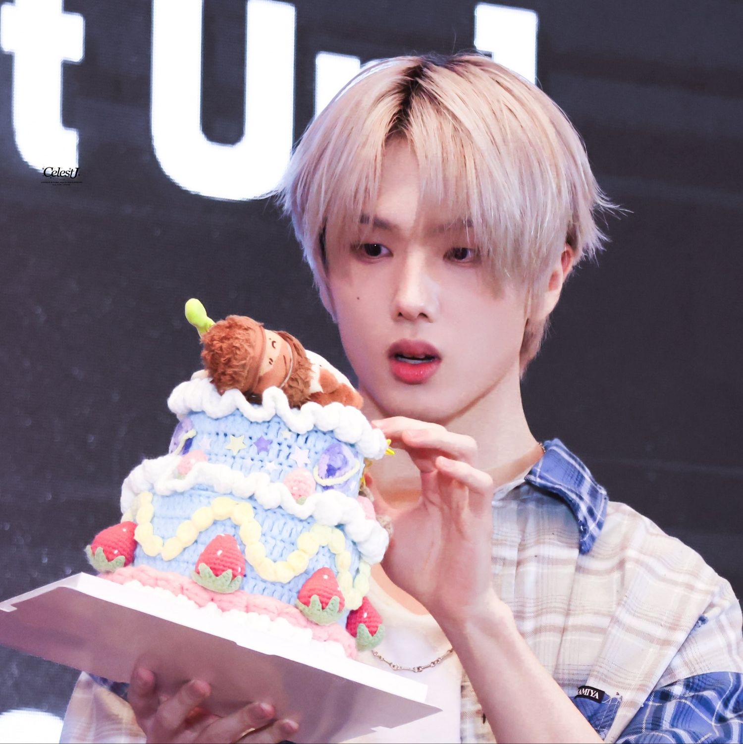 A moment captured by Jisung (NCT DREAM)'s fan