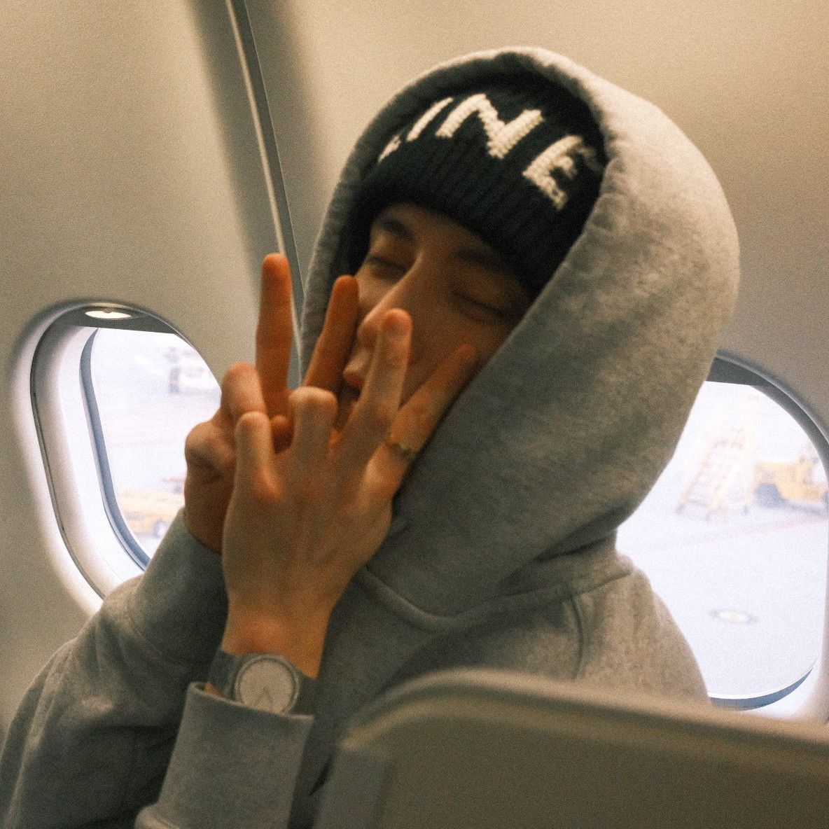 Recent activity shot of Kim Jiwoong (ZEROBASEONE)