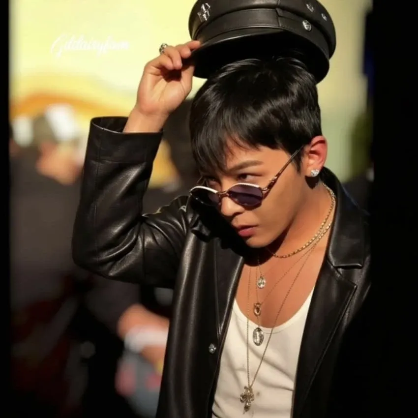 Recent activity shot of G-DRAGON (BIGBANG)
