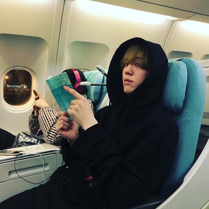 Recent activity shot of Yugyeom (GOT7)