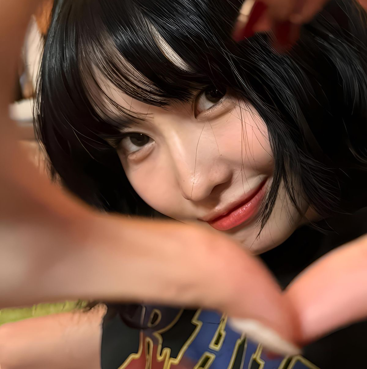 Momen yang diabadikan oleh penggemar Momo (TWICE)