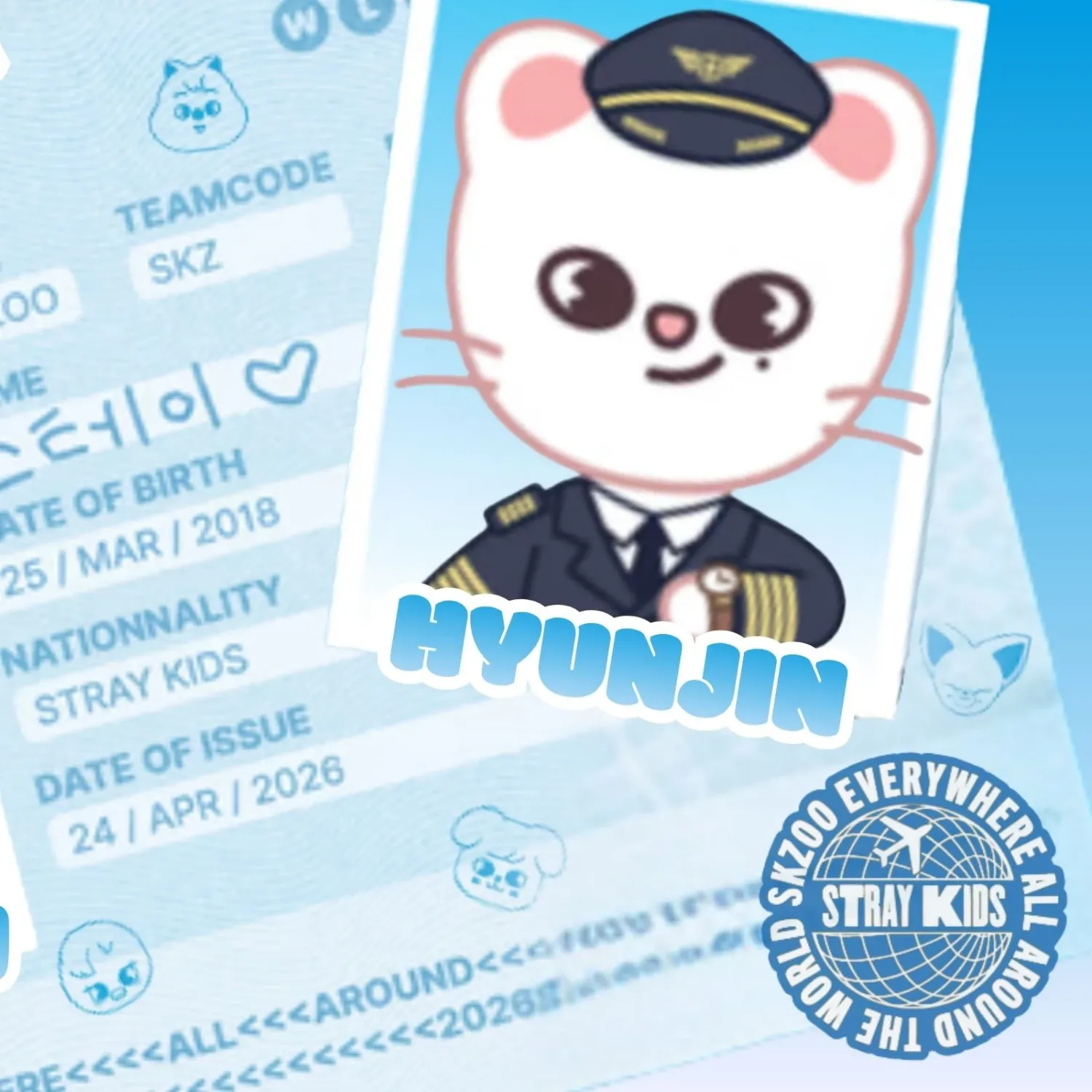 Recent activity shot of Seungmin (Stray Kids)