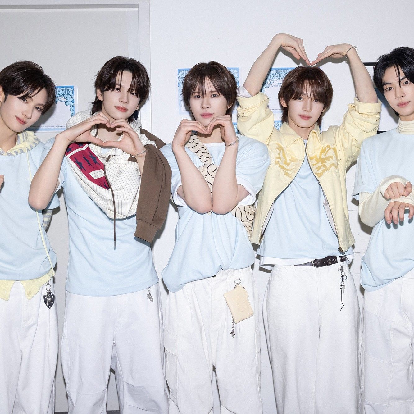 Momen yang diabadikan oleh penggemar Shinyu (TWS)