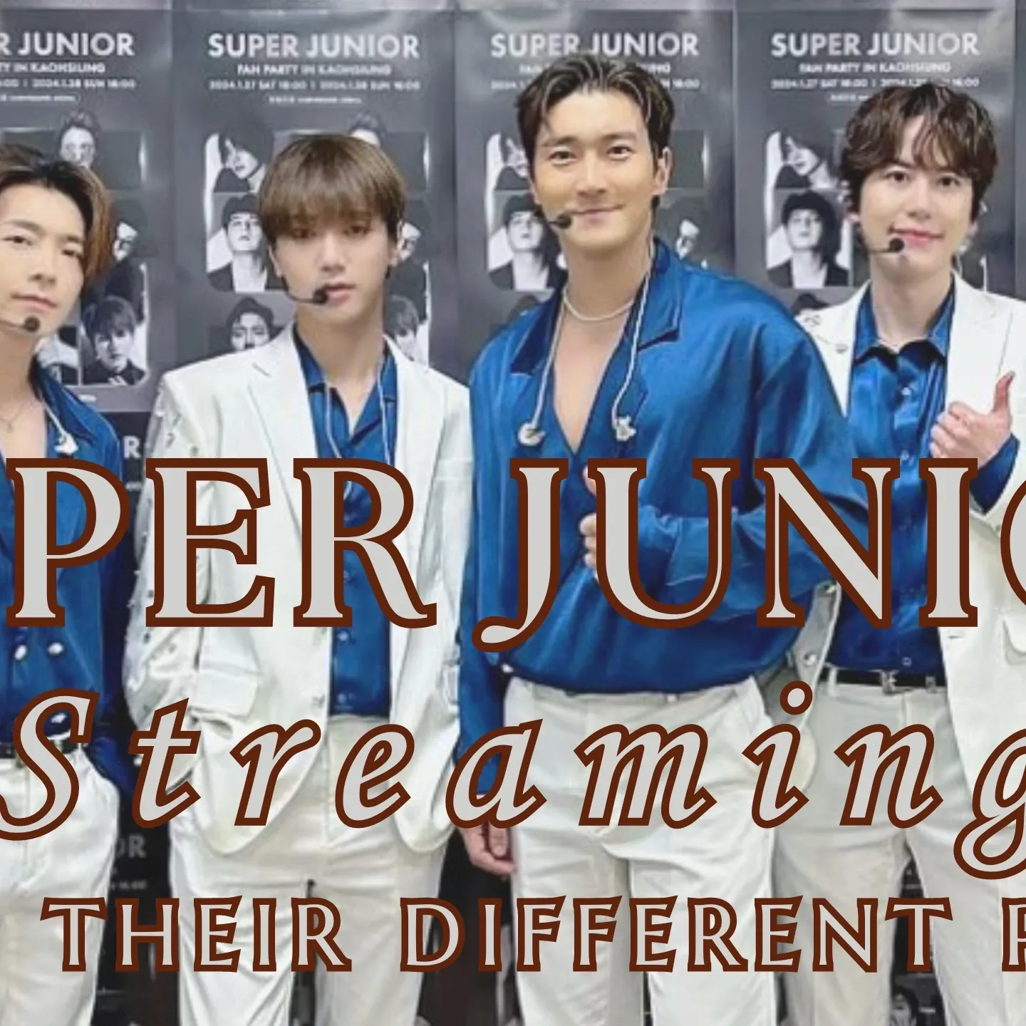 Momen yang diabadikan oleh penggemar Super Junior