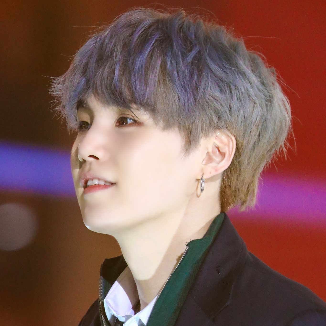 A moment captured by SUGA (BTS)'s fan