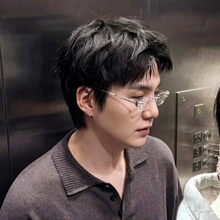 A moment captured by SUGA (BTS)'s fan