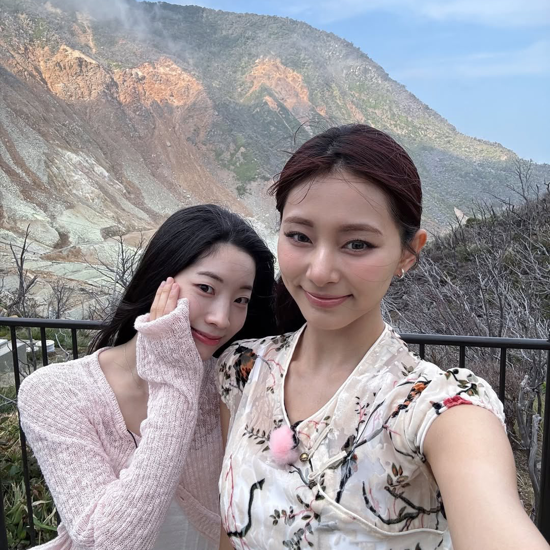 Momen yang diabadikan oleh penggemar Dahyun (TWICE)