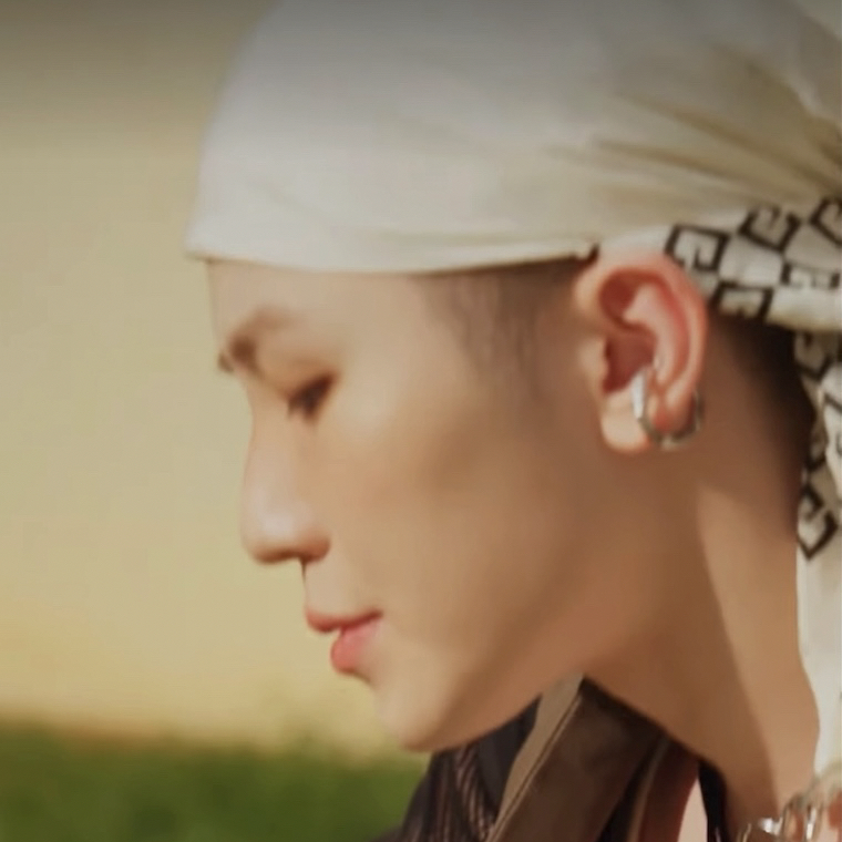 A moment captured by Woozi (SEVENTEEN)'s fan