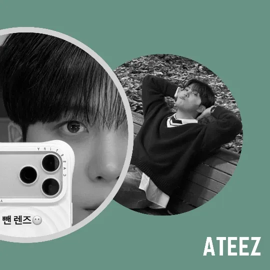 A moment captured by Jongho (ATEEZ)'s fan