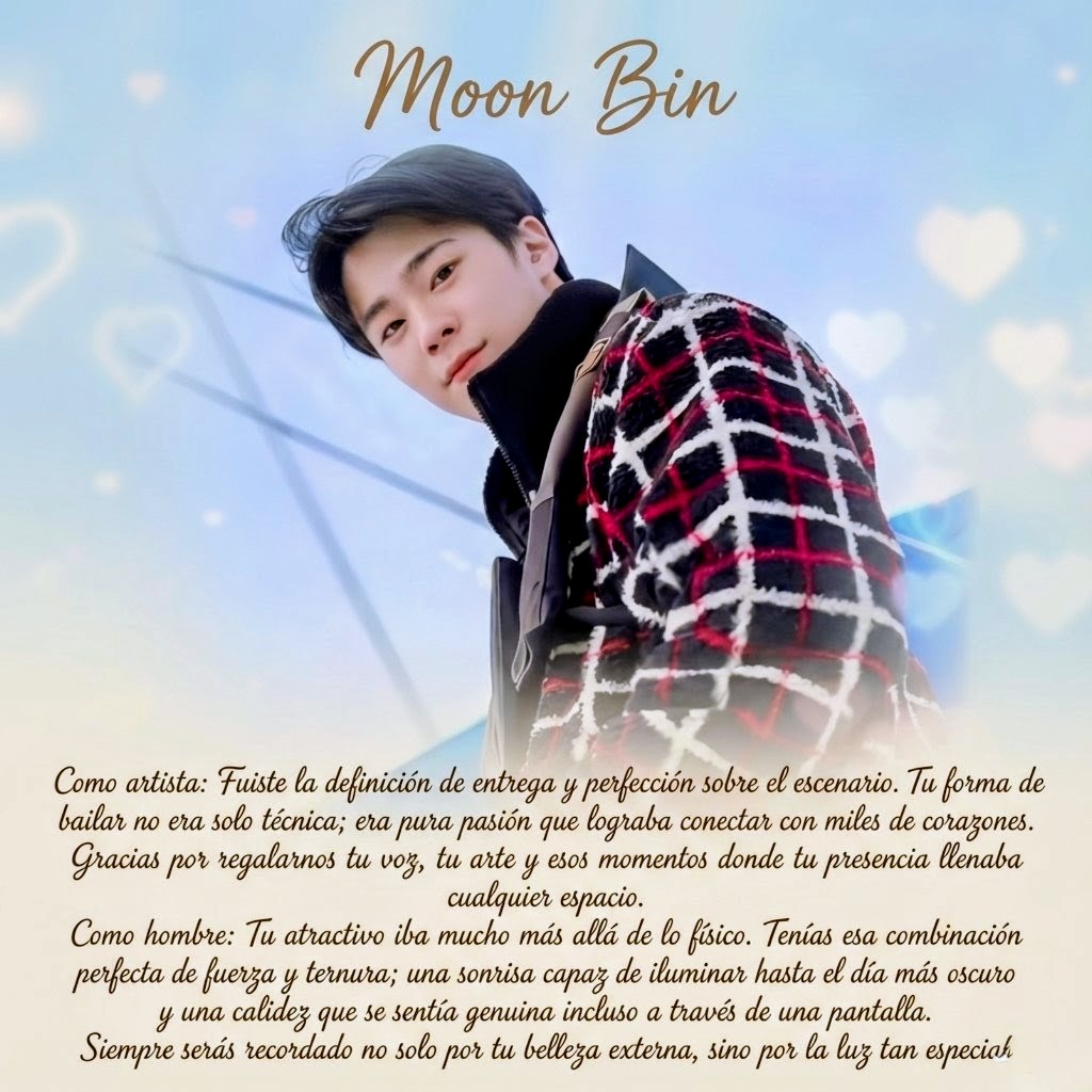 Recent activity shot of Moonbin (ASTRO)