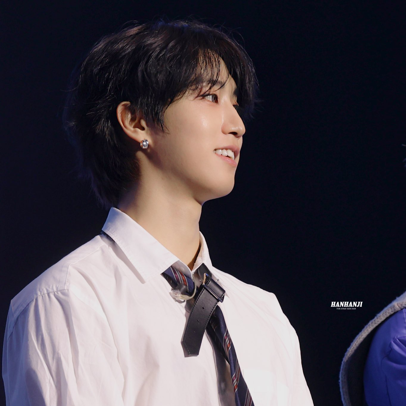 A moment captured by HAN (Stray Kids)'s fan