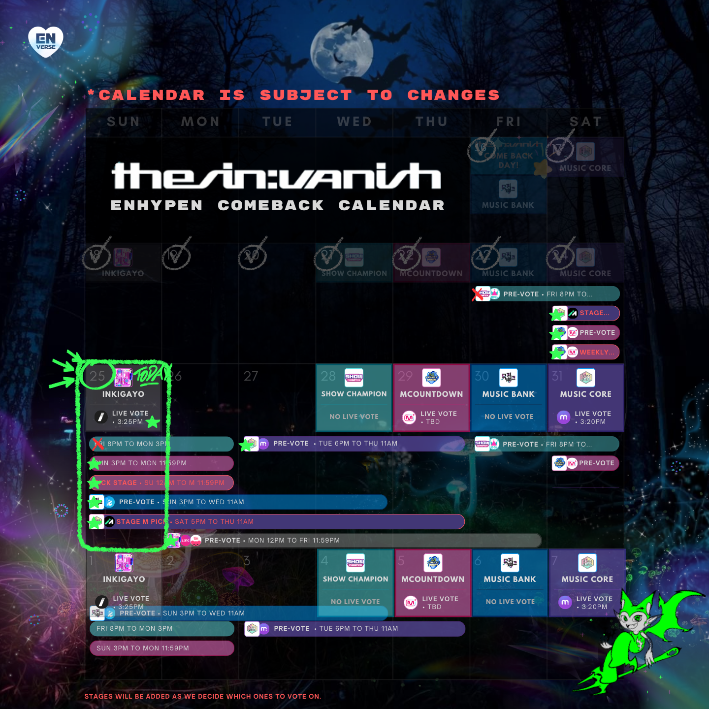 ENHYPEN的最新活動照片